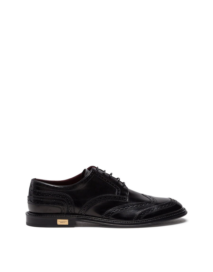 Calf leather derby