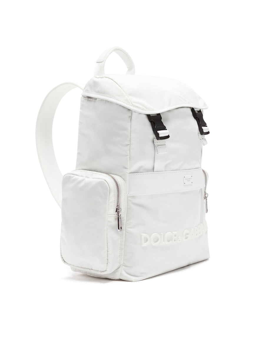 Sicilia DNA backpack in nylon with rubber logo