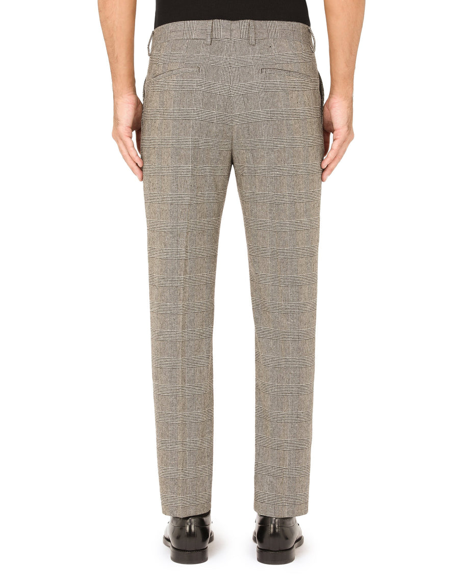 Prince of Wales wool trousers