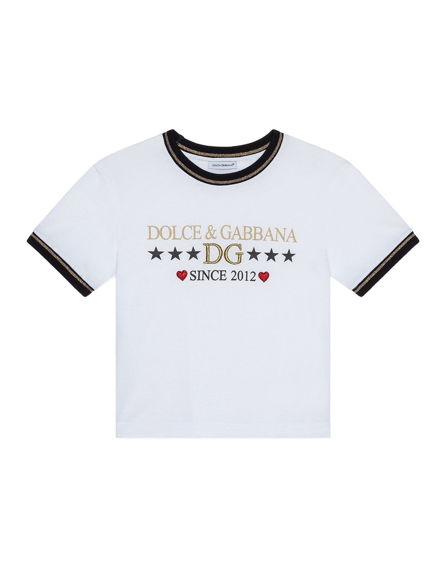 Jersey t-shirt with Dolce & Gabbana print