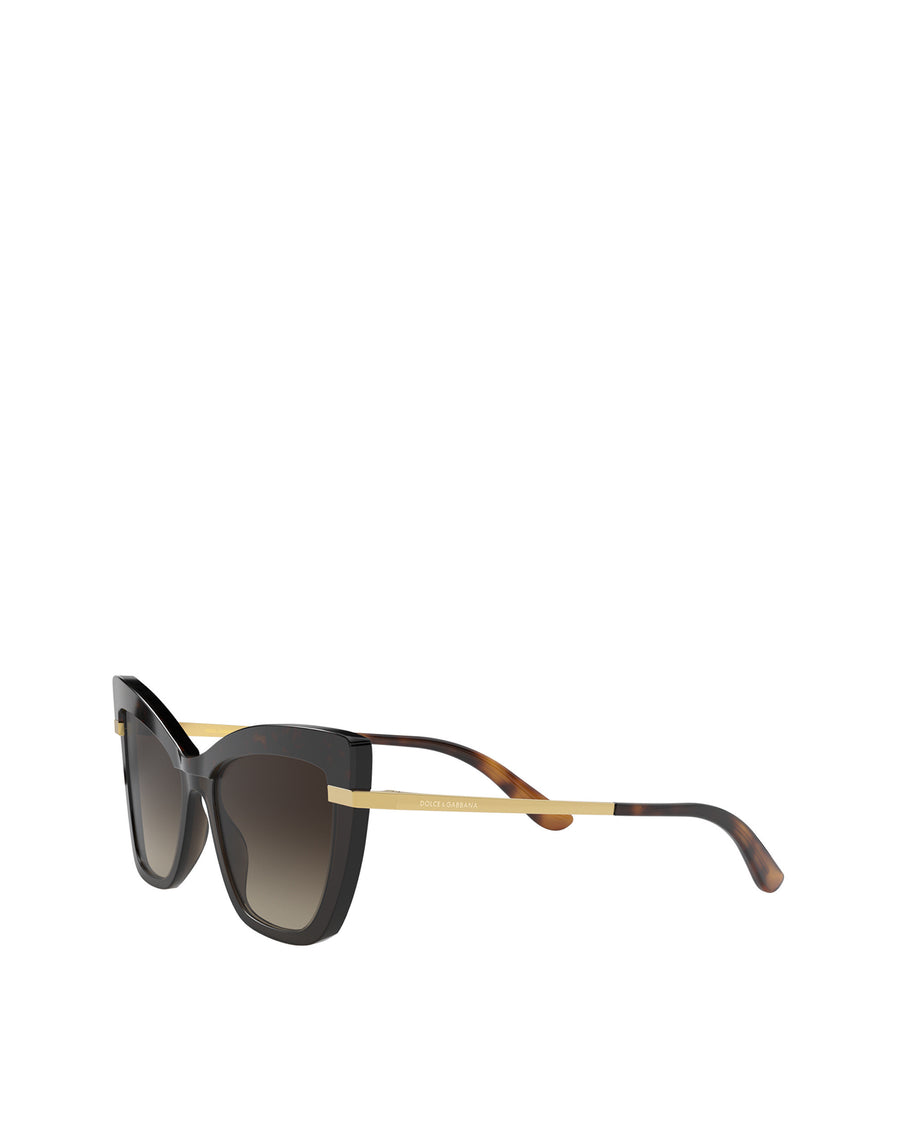 DG Women's Sunglasses HALF PRINT