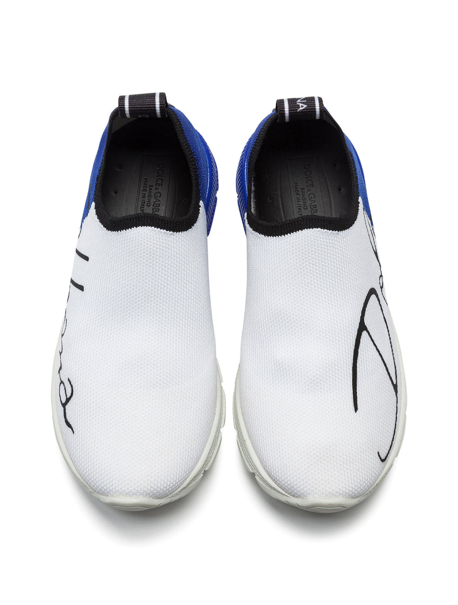 TWO-TONE MESH SORRENTO SLIP-ON SNEAKERS