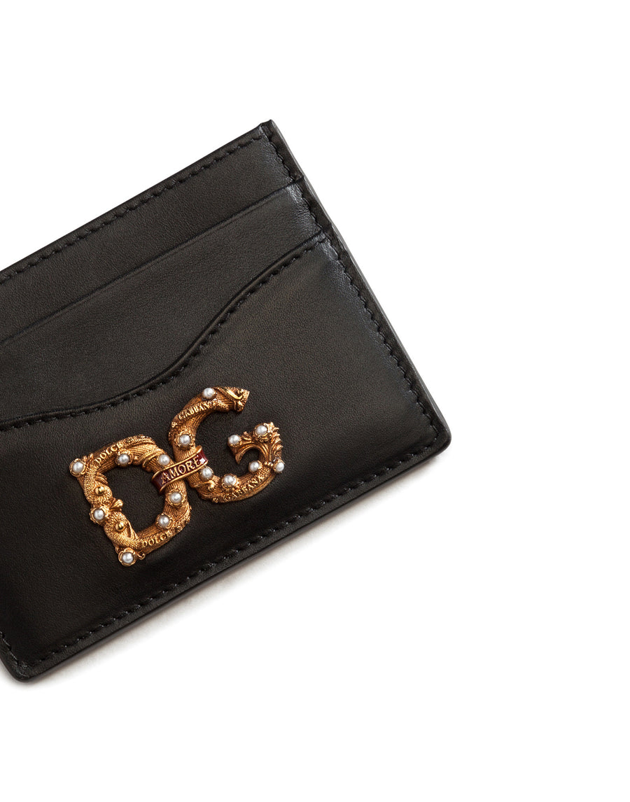 Dolce E Gabbana Women's Black Leather Wallet