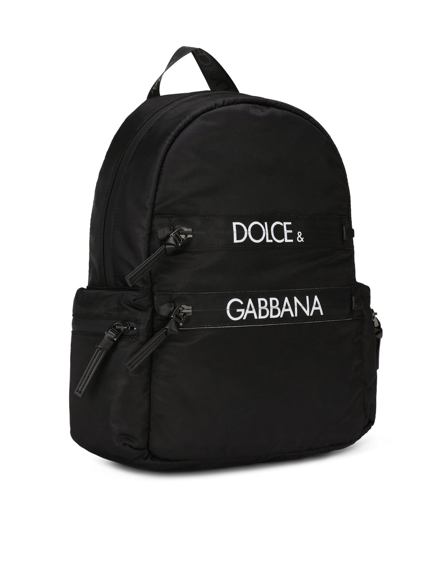 Nylon backpack with Dolce&Gabbana logo