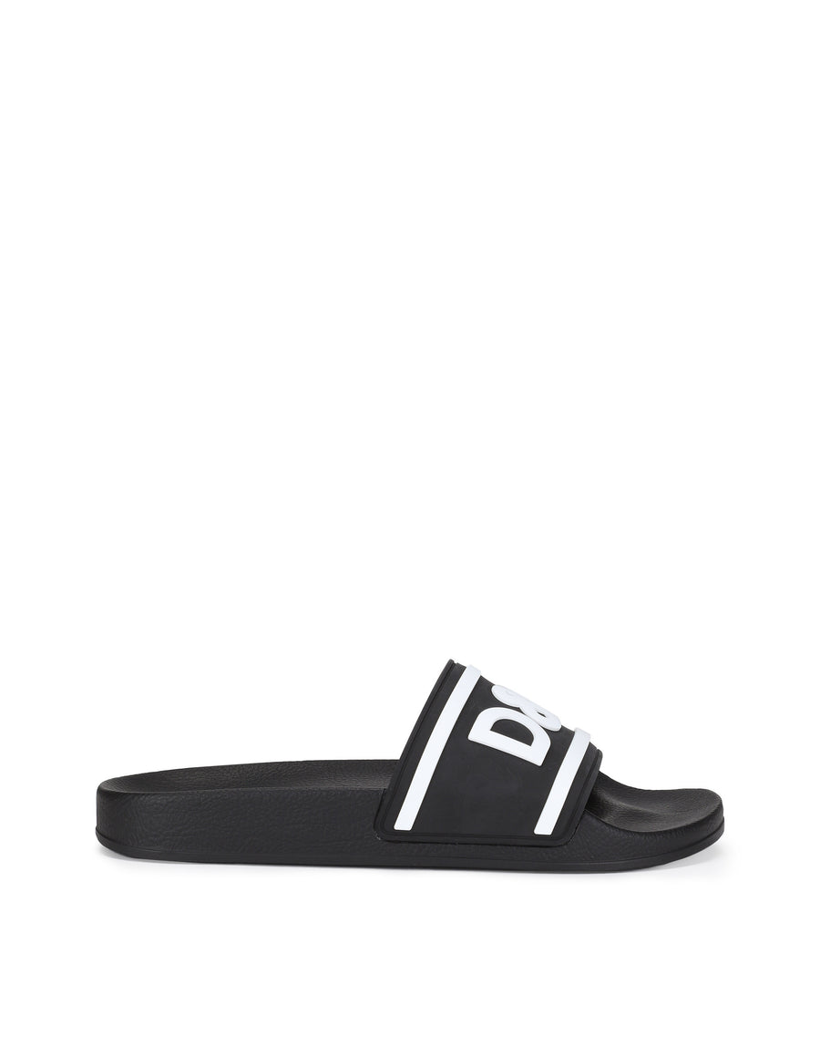 Beachwear sliders in rubber DG