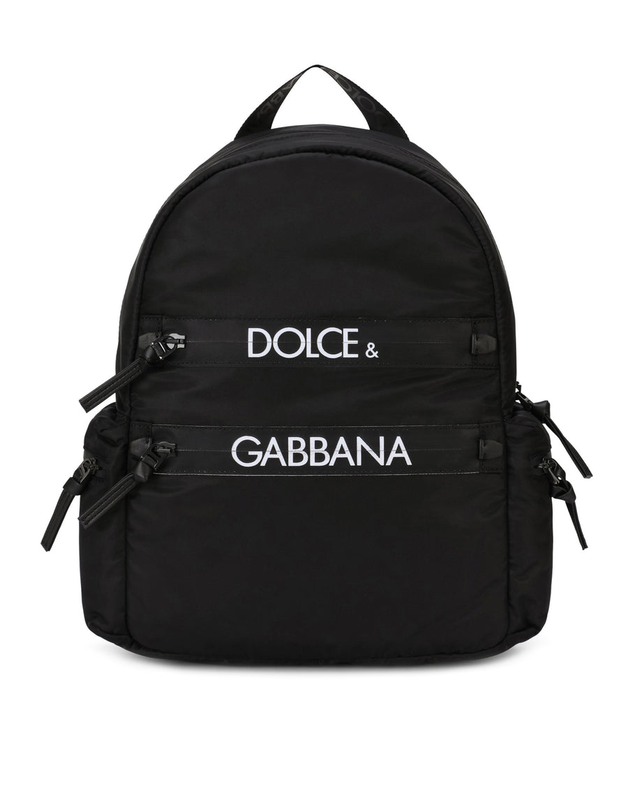 Nylon backpack with Dolce&Gabbana logo