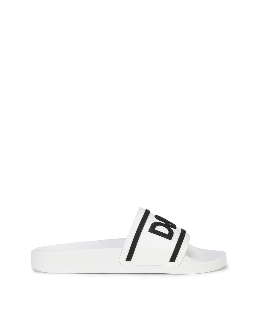 Beachwear sliders in rubber DG