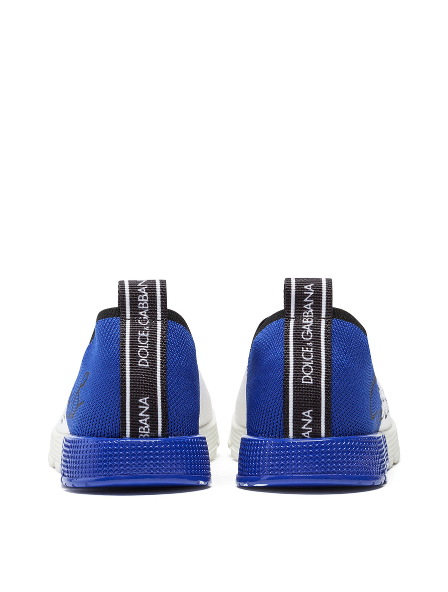 TWO-TONE MESH SORRENTO SLIP-ON SNEAKERS